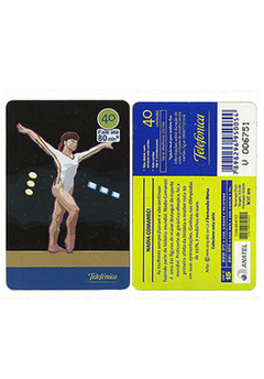 TELEFÔNICO TELEFÔNICA 2004 40 UNIDADES "NADIA COMANECI" GINASTA ROMENA - comprar online