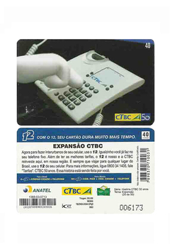 TELEFÔNICO CTBC 2004 40 UNIDADES EXPANSÃO CTBC