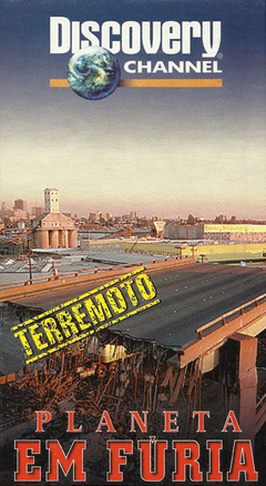 VHS DISCOVERY PLANETA EM FÚRIA TERREMOTO 1998 50 MINUTOS