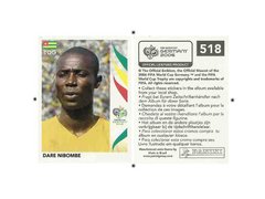 FIGURINHA COPA FIFA 2006 TOGO DARE NIBOMBE Nº 518