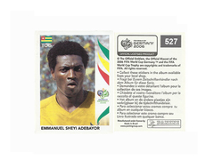 FIGURINHA COPA FIFA 2006 TOGO EMMANUEL ADEBAYOR Nº 527