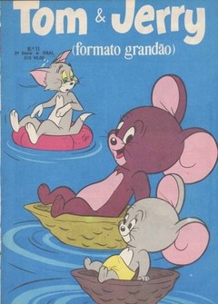 GIBI TOM & JERRY EDITÔRA EBAL FORMATO GRANDÃO COLOR Nº 11 MAI 1981 32 PAG
