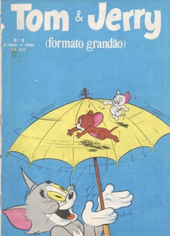 GIBI TOM & JERRY EDITÔRA EBAL FORMATO GRANDÃO COLOR Nº 8 FEV 1981 32 PAG