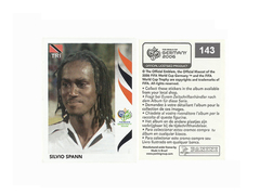 FIGURINHA COPA FIFA 2006 TRINIDAD & TOBAGO SILVIO SPANN Nº 143