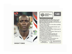 FIGURINHA COPA FIFA 2006 TRINIDAD & TOBAGO DWIGHT YORKE Nº 148