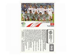 FIGURINHA COPA FIFA 2006 TUNISIA SELEÇÃO Nº 568
