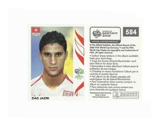 FIGURINHA COPA FIFA 2006 TUNISIA ZIAD JAZIRI Nº 584