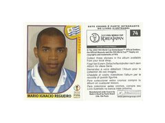 FIGURINHA COPA FIFA 2002 URUGUAY MARIO REGUEIRO Nº 74