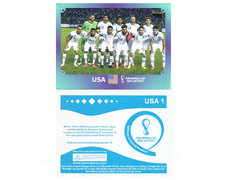 FIGURINHA COPA FIFA 2022 USA SELEÇÃO Nº USA 1