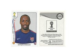 FIGURINHA COPA FIFA 2014 USA DAMARCUS BEASLEY Nº 553