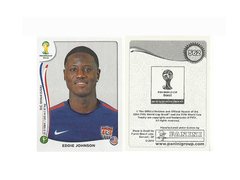 FIGURINHA COPA FIFA 2014 USA EDDIE JOHNSON Nº 562