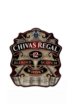 ROTULO WHISKY CHIVAS REGAL BLENDED 1 LITRE SCOTLAND