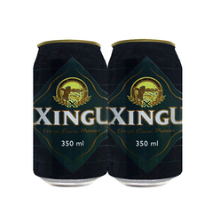 LATA VAZIA XINGU EXTRA ESCURA 350 ML ALUMÍNIO BRAZIL - comprar online