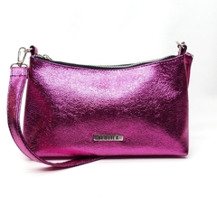 Mini bag CAMELIA metalizado fucsia - comprar online