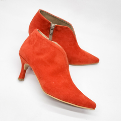 Botas CATANIA naranja gamuzado - comprar online