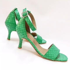 Sandalias MORIA trenzado verde - comprar online