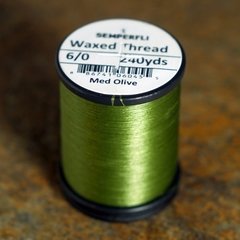 Hilo encerado 6/0 Semperfli Waxed Thread 240 yardas - comprar online