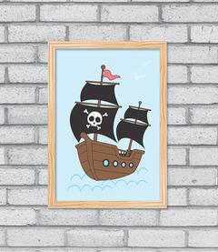 Quadro Navio Pirata