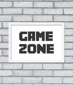 Quadro Game Zone - comprar online