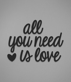 Frase "All You Need is Love"