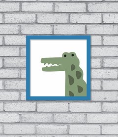 Quadro Croco - Pendurama Quadros e Artigos de Decoração