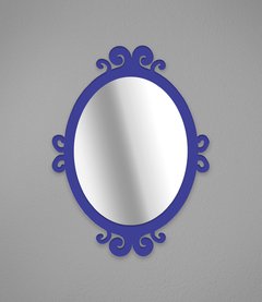 Placa Espelho Moldura em Acrílico - Pendurama Quadros e Artigos de Decoração