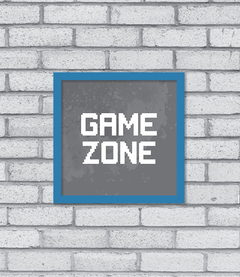 Quadro Game Zone 2 na internet