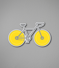 Placa Bike - comprar online