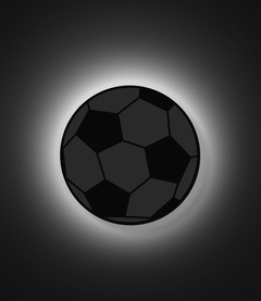 Luminária Bola de Futebol (sem fio) em Acrílico - comprar online
