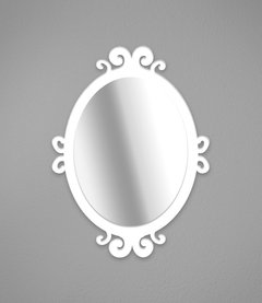 Placa Espelho Moldura em Acrílico - comprar online