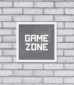 Quadro Game Zone 2 - Pendurama Quadros e Artigos de Decoração