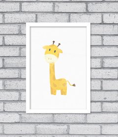 Quadro Girafa Aqua - loja online
