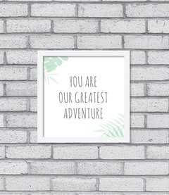 Quadro Greatest Adventure - Pendurama Quadros e Artigos de Decoração