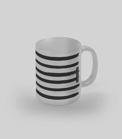 Caneca de vidro - Listras - comprar online