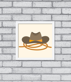 Quadro Chapéu de Cowboy na internet