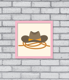 Quadro Chapéu de Cowboy