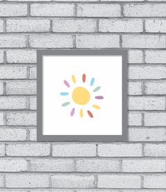 Quadro Sol - Pendurama Quadros e Artigos de Decoração