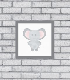 Quadro Elefante Aqua na internet