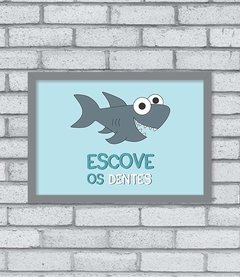 Quadro Escove os Dentes - comprar online