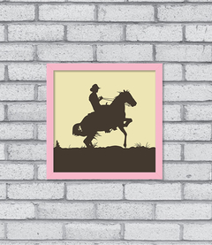 Quadro Cowboy na internet