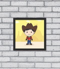 Quadro Cute Cowboy - comprar online