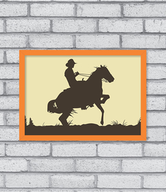 Quadro Cowboy - Pendurama Quadros e Artigos de Decoração