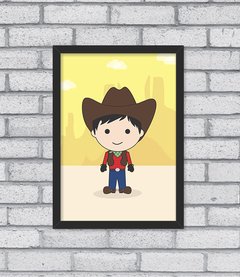 Quadro Cute Cowboy - loja online