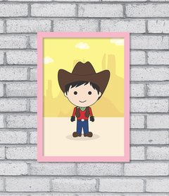 Imagem do Quadro Cute Cowboy