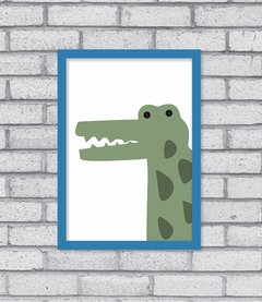 Quadro Croco - Pendurama Quadros e Artigos de Decoração