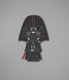 Placa Cute Darth Vader