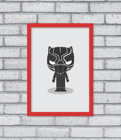 Quadro Cute Pantera Negra - comprar online