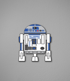 Placa Cute R2-D2