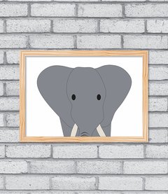Quadro Elefante - comprar online