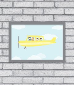 Quadro Família Avião